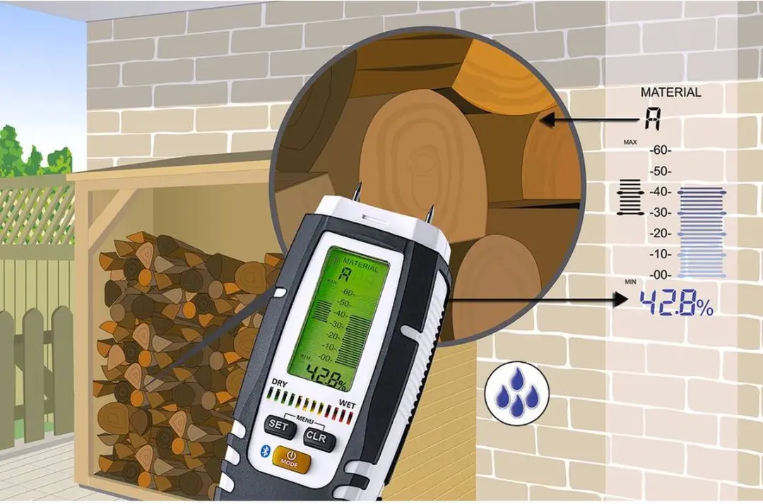 Laserliner DampMaster Compact Plus Vochtigheidsmeter - Bluetooth - Grijs/Zwart