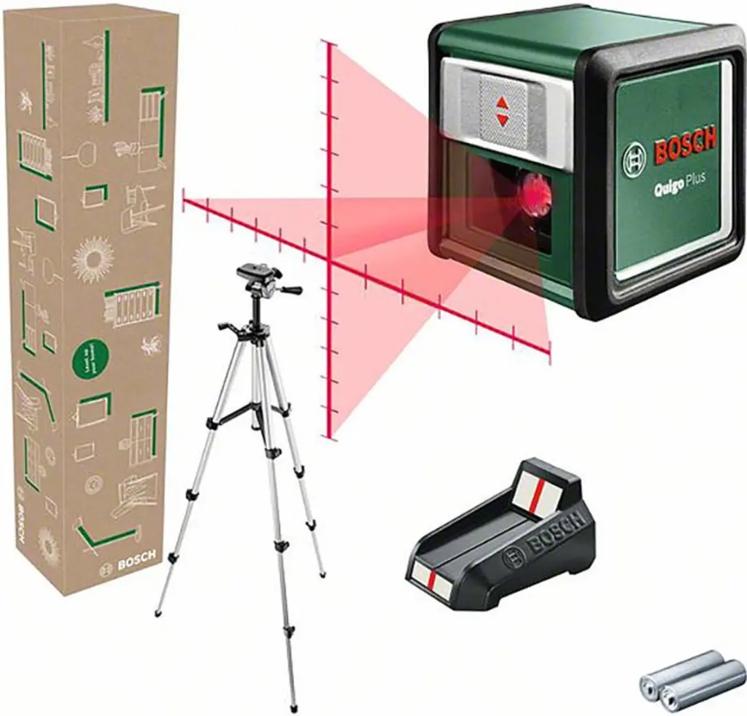 Bosch Home and Garden Quigo Plus Kruislijnlaser Reikwijdte (max.): 7 m