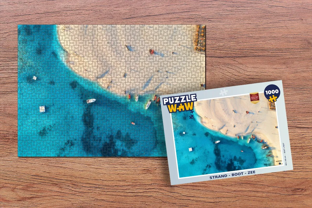 PuzzleWow Legpuzzel 1000 Stuks - Multicolor