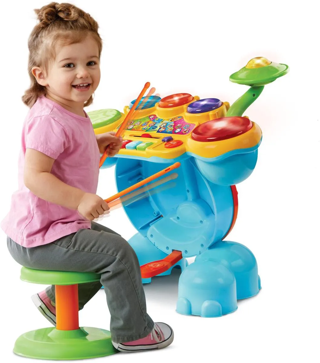 VTech Rock & Leer Drumstel 80-196723 - Multikleuren