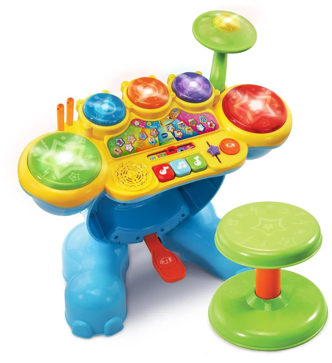 VTech Rock & Leer Drumstel 80-196723 - Multikleuren