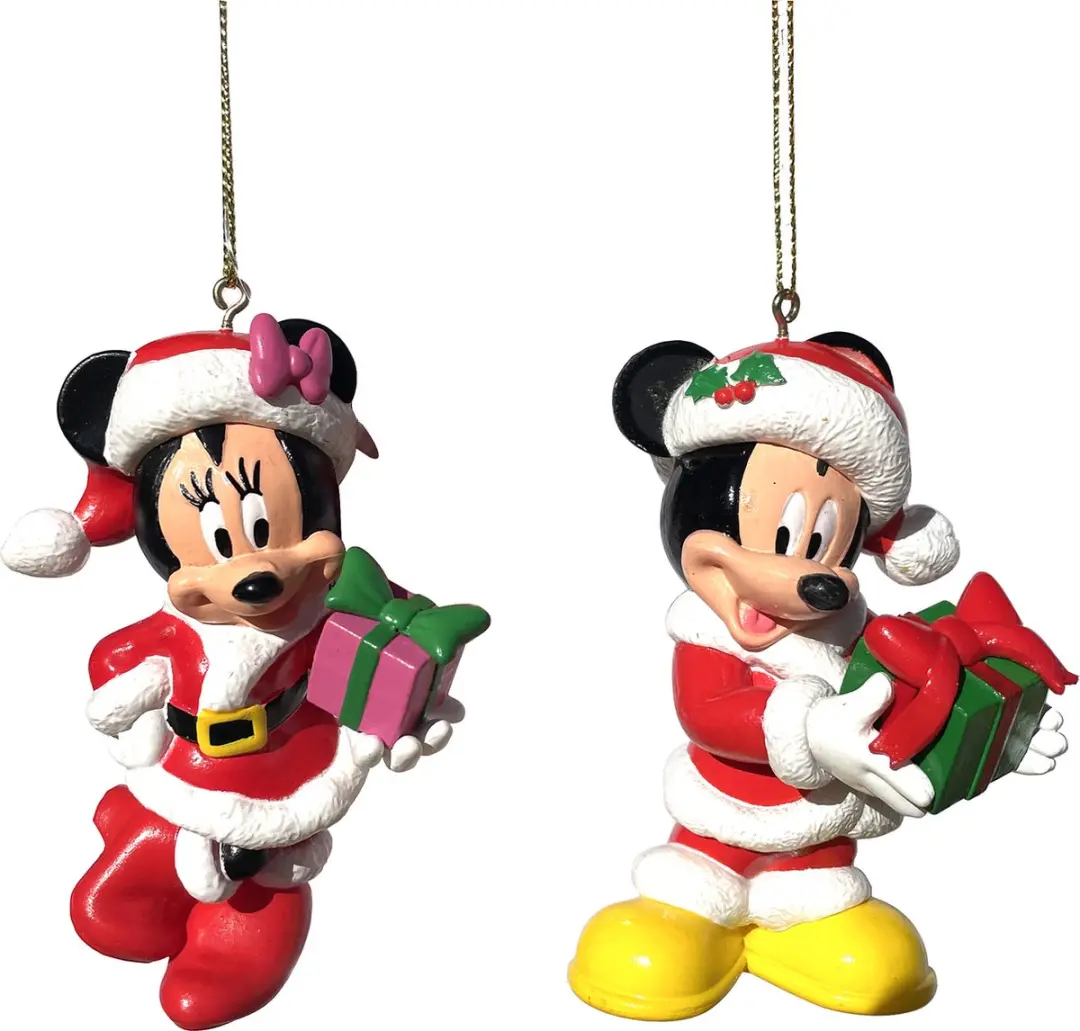 Mickey & Minnie Mouse disney 3D Ornament