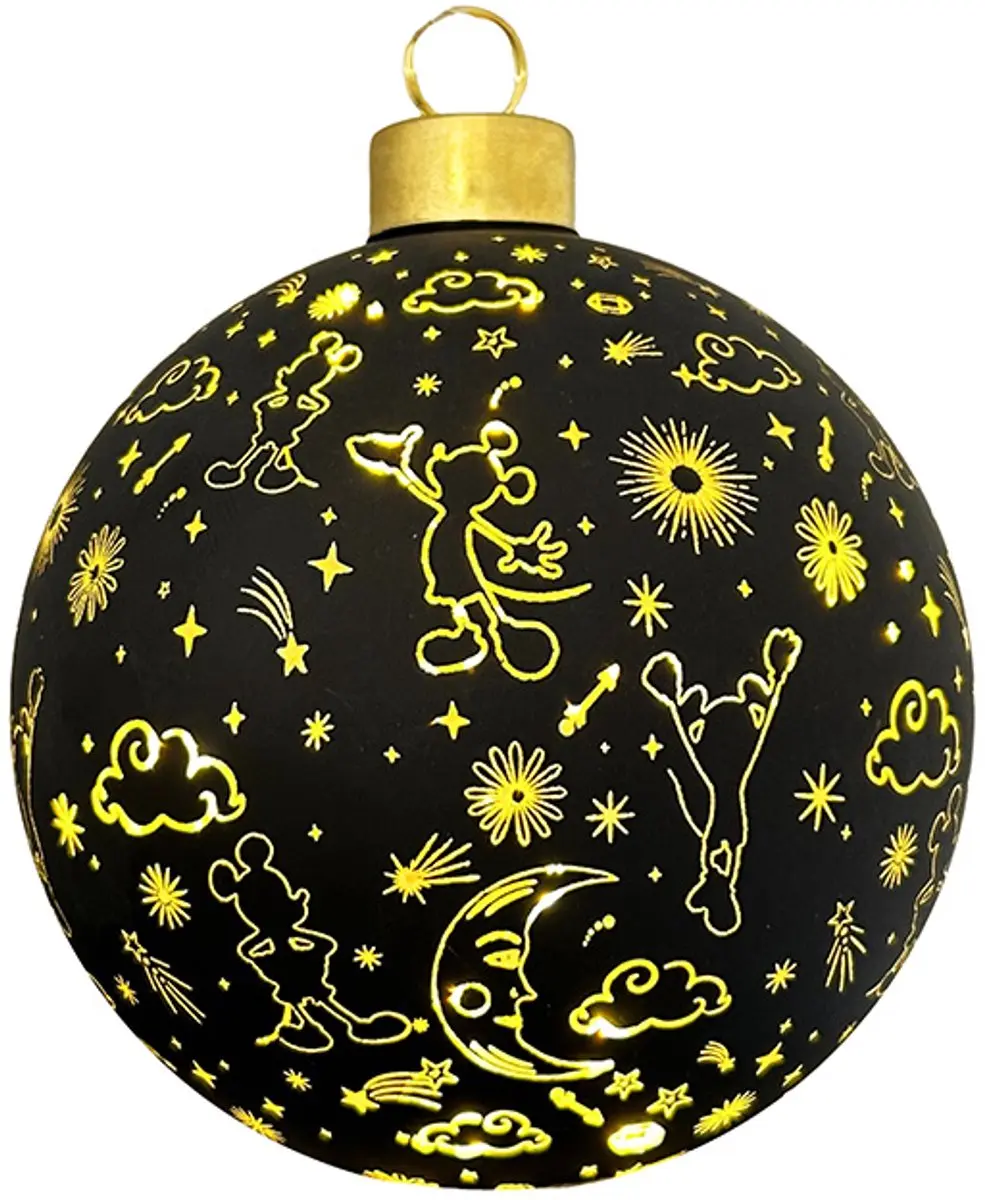 Disney kerstbal met verlichting Mickey Mouse