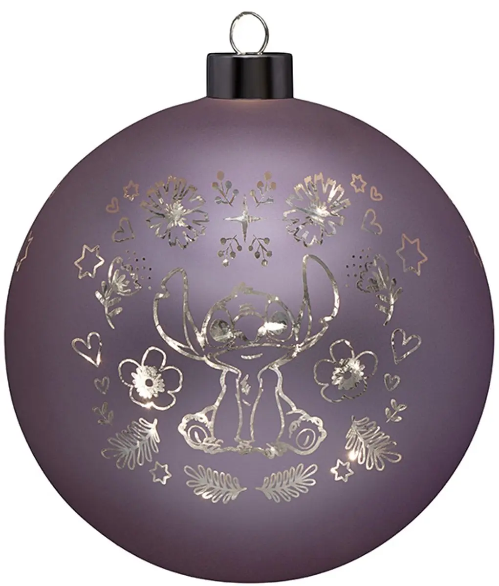 Disney verlichte kerstbal Stitch