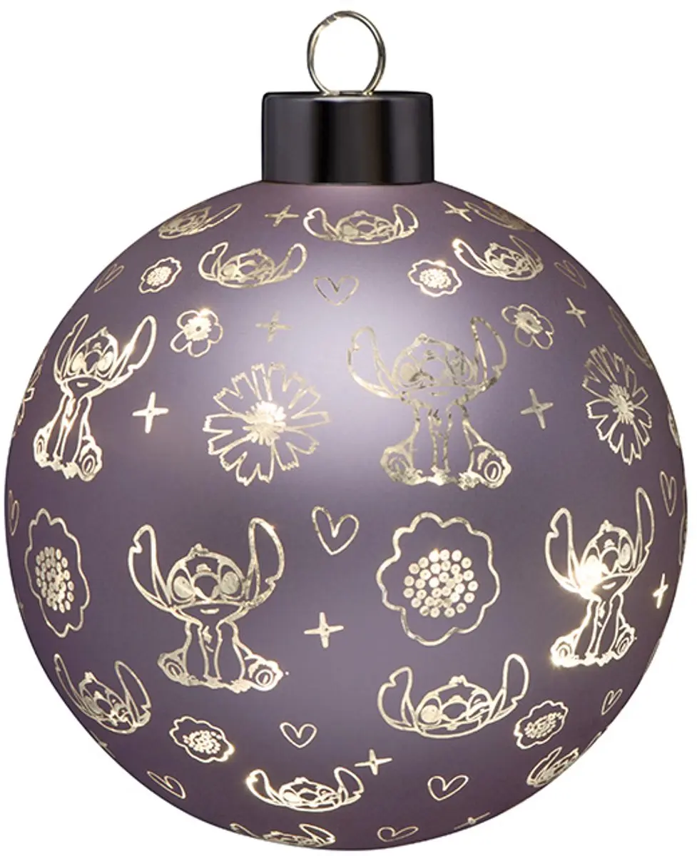 Disney verlichte kerstbal Stitch