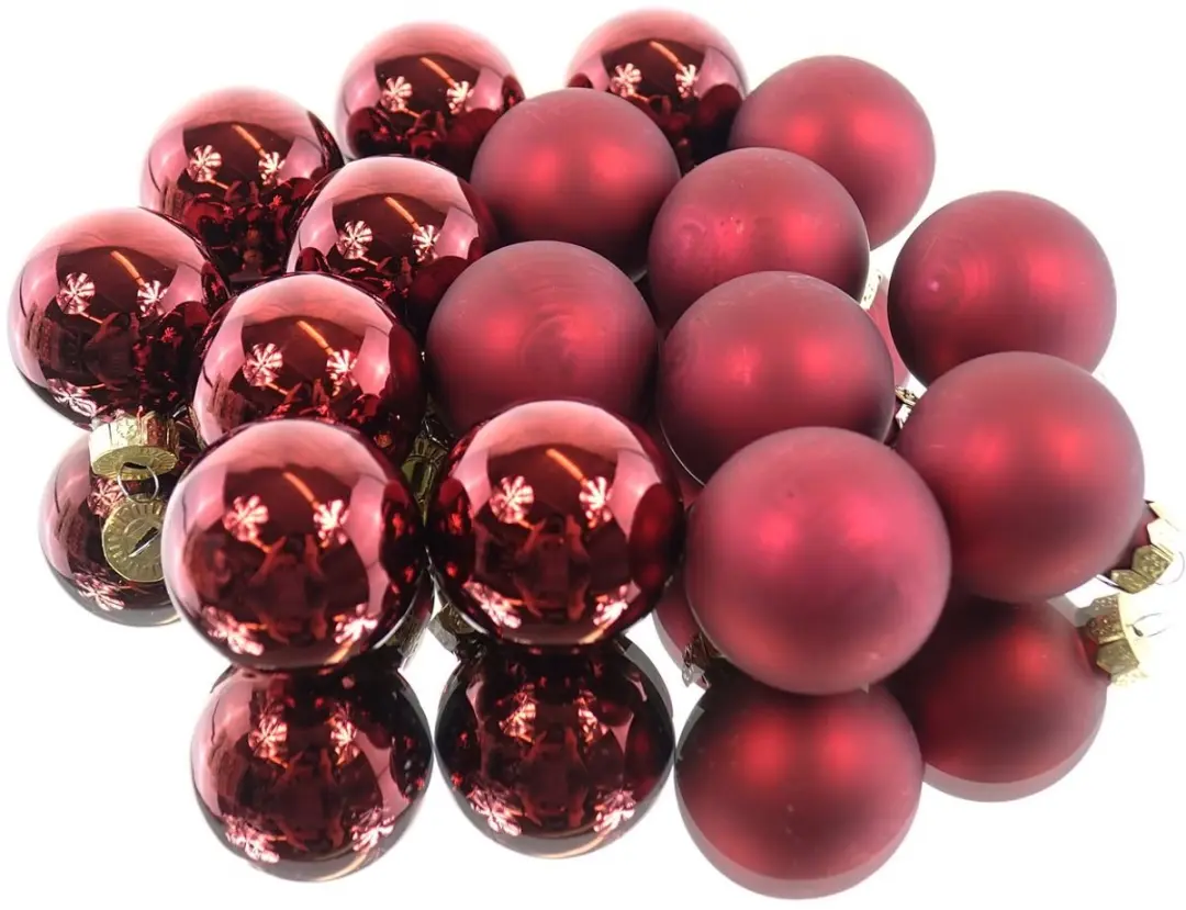 Decoris Kerstballen Set 16-delig