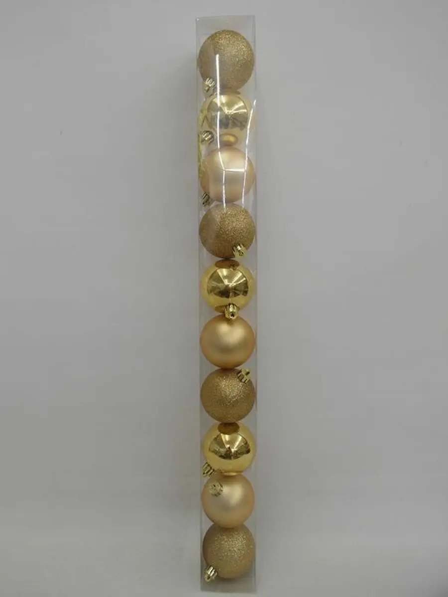 Decoris Kerstballen Goud 6cm - 40 Stuks - afbeelding 4 van 5