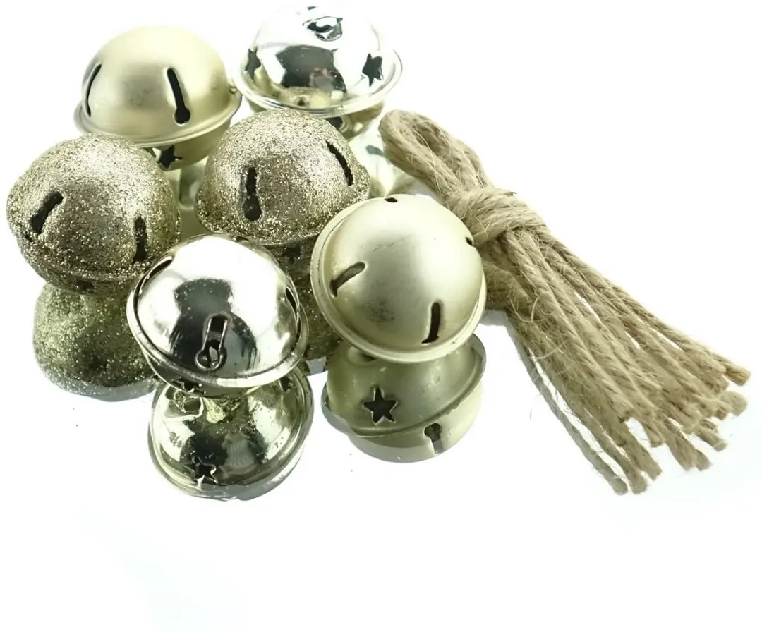 Kaemingk Kerst Belletjes Goud 3 Oppervlakken Metaal Ø 3 cm