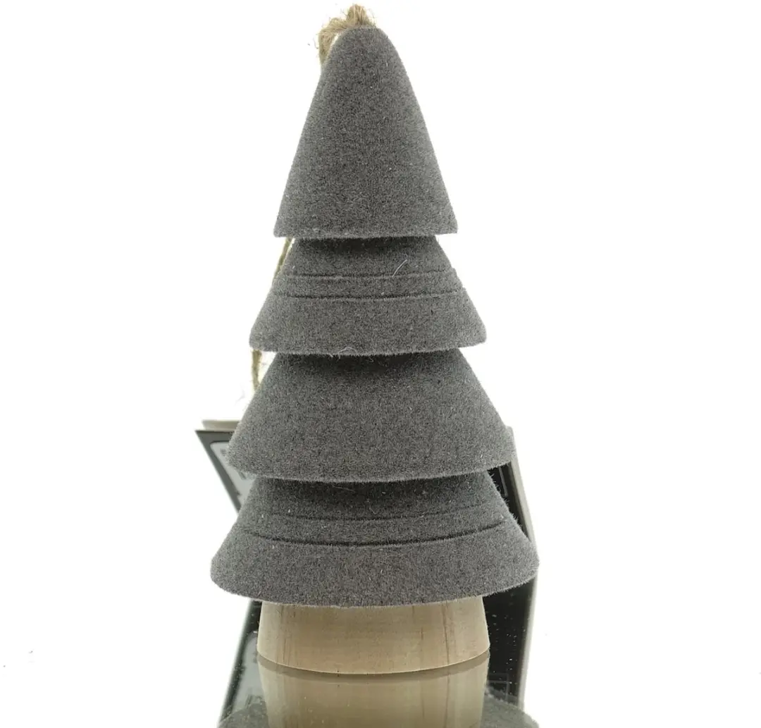 Kaemingk Kerstboomhanger Den Taupe Ø 6 cm hoogte 10 cm