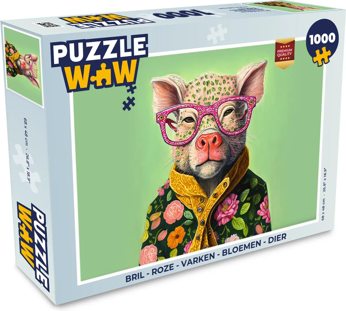 PuzzleWow Legpuzzel 1000 Stuks