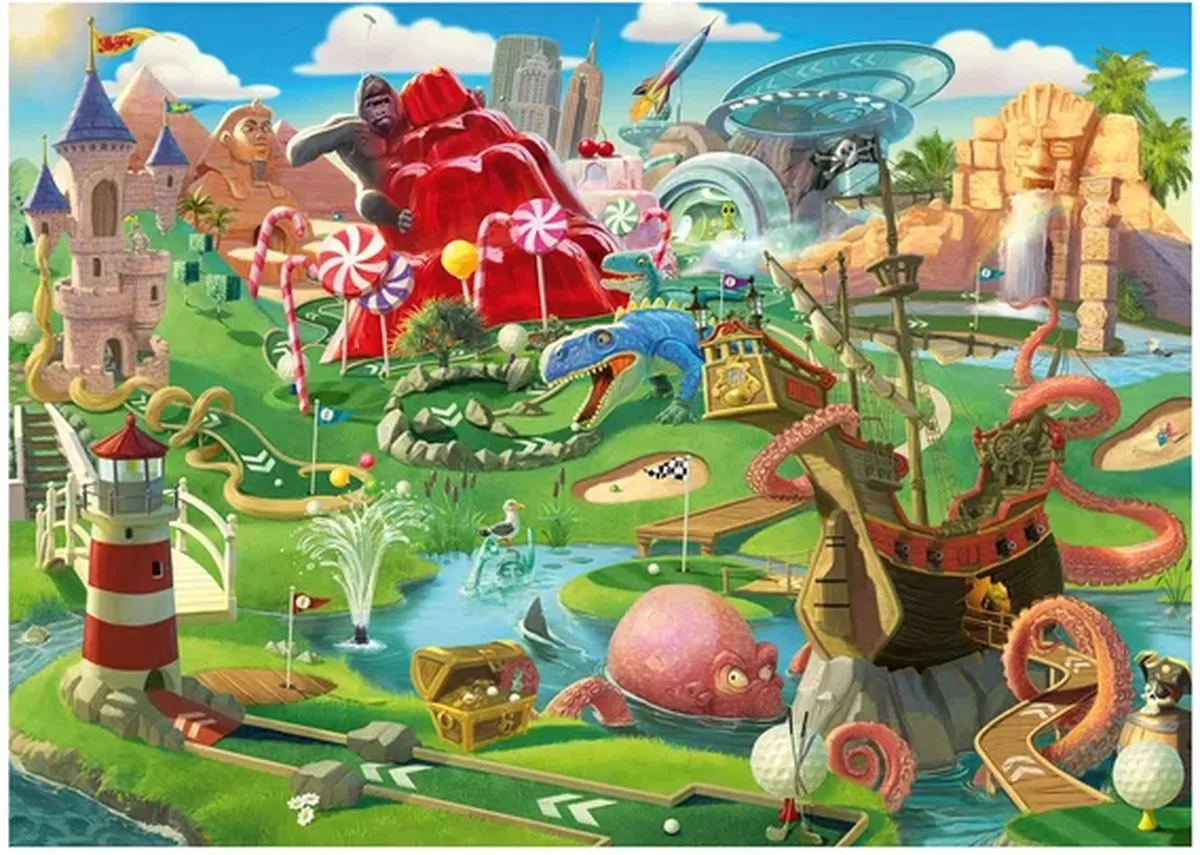 Ravensburger Putt Putt Paradise Legpuzzel 500 Stuks - Multicolor