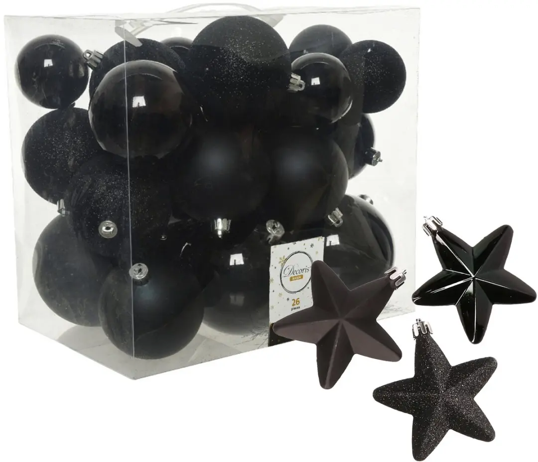 Decoris Kerstballen en Sterren