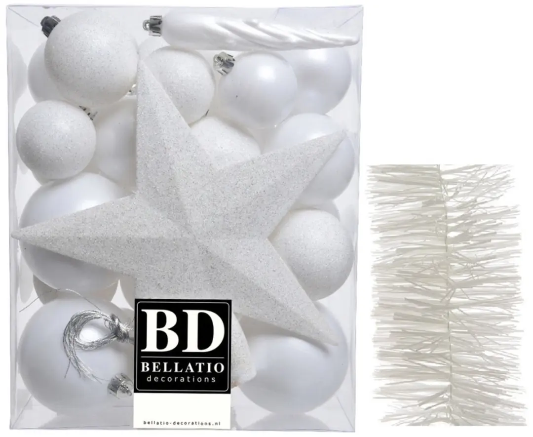 Decoris Kerstversiering 35x stuks