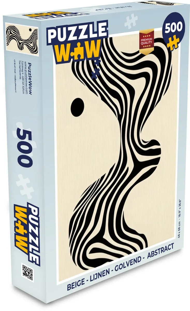 PuzzleWow Legpuzzel 500 Stuks