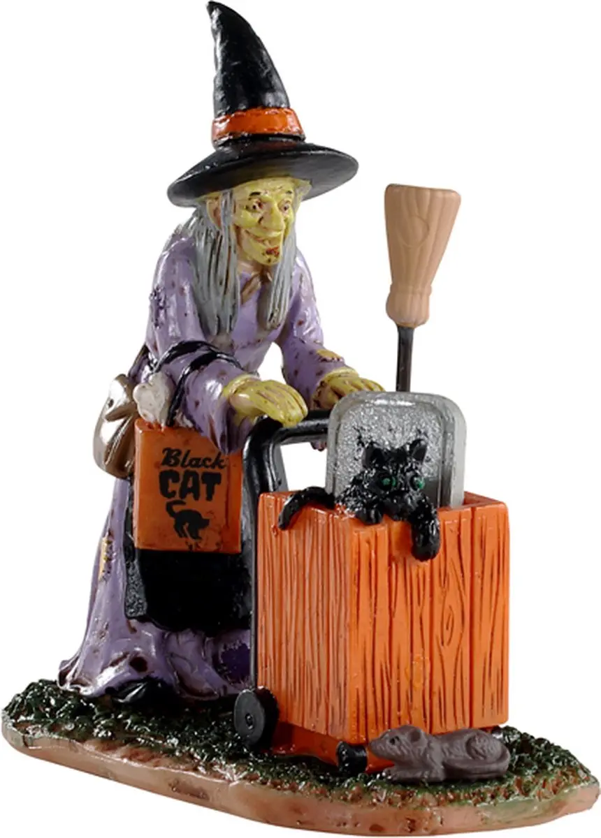 Lemax Shopping For Halloween Kersthuisjes