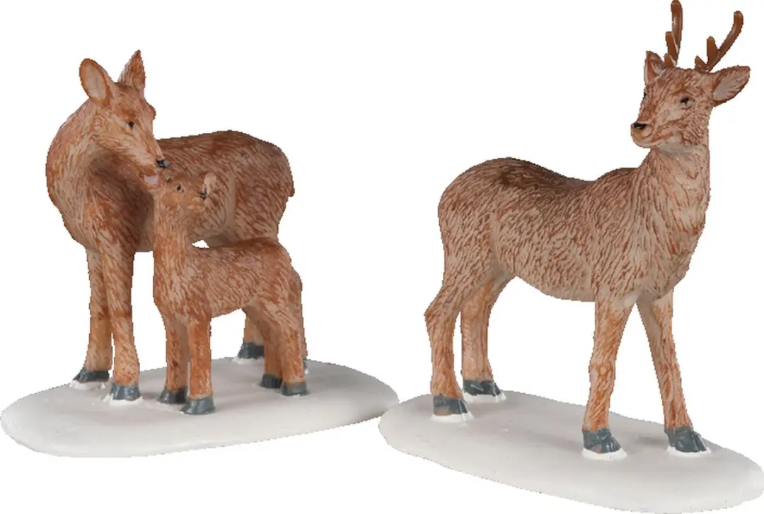 Lemax Deer Family Figuur