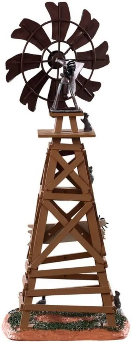 Lemax Spooky Windmill