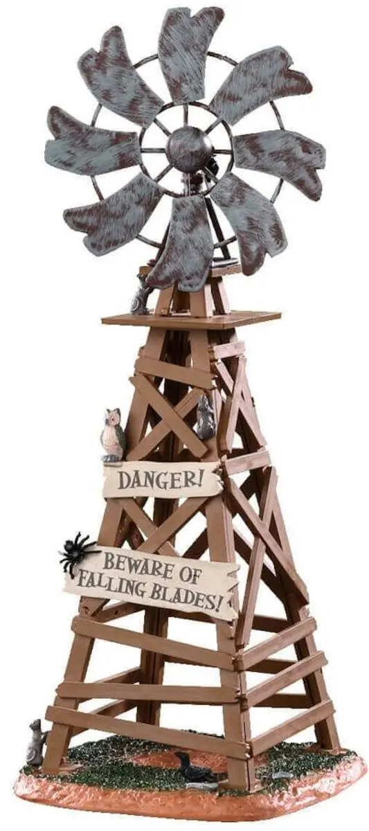 Lemax Spooky Windmill
