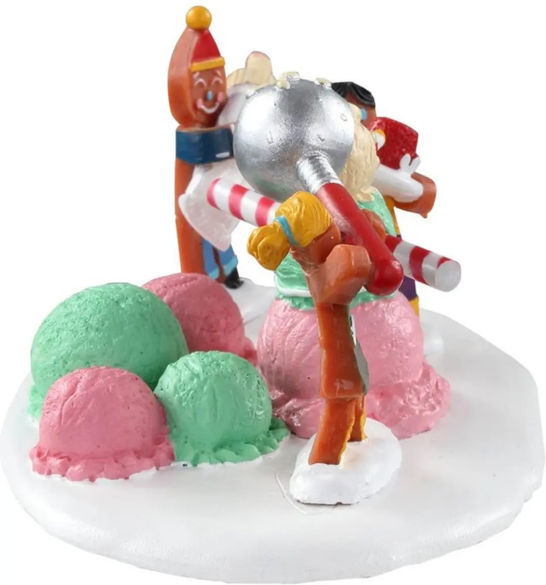 Lemax Triple Scoop Snowman Kersthuisje - Neutraal