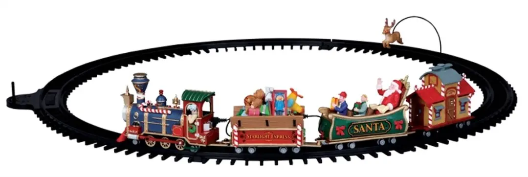 Lemax The Starlight Express Bewegende Trein - Verlicht & Geluid