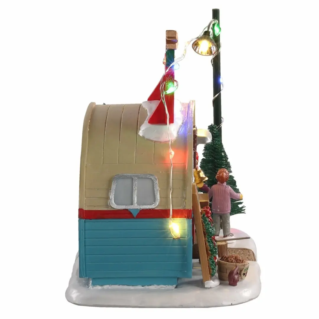 Lemax Ted's Tree Lot Verlichte Figuur - Exclusief Adapter