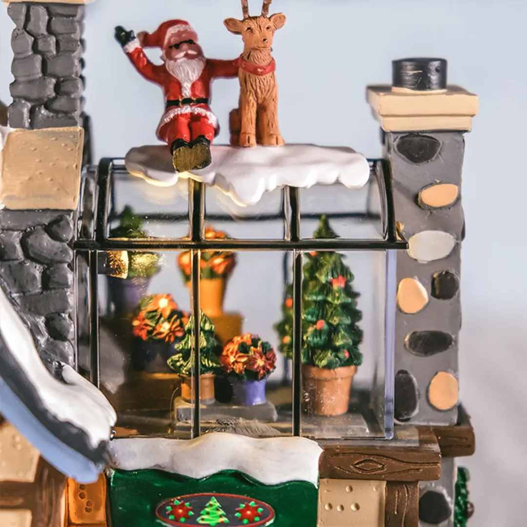 Lemax North Pole Nursery Verlicht Gebouw - Exclusief Adapter - afbeelding 6 van 6