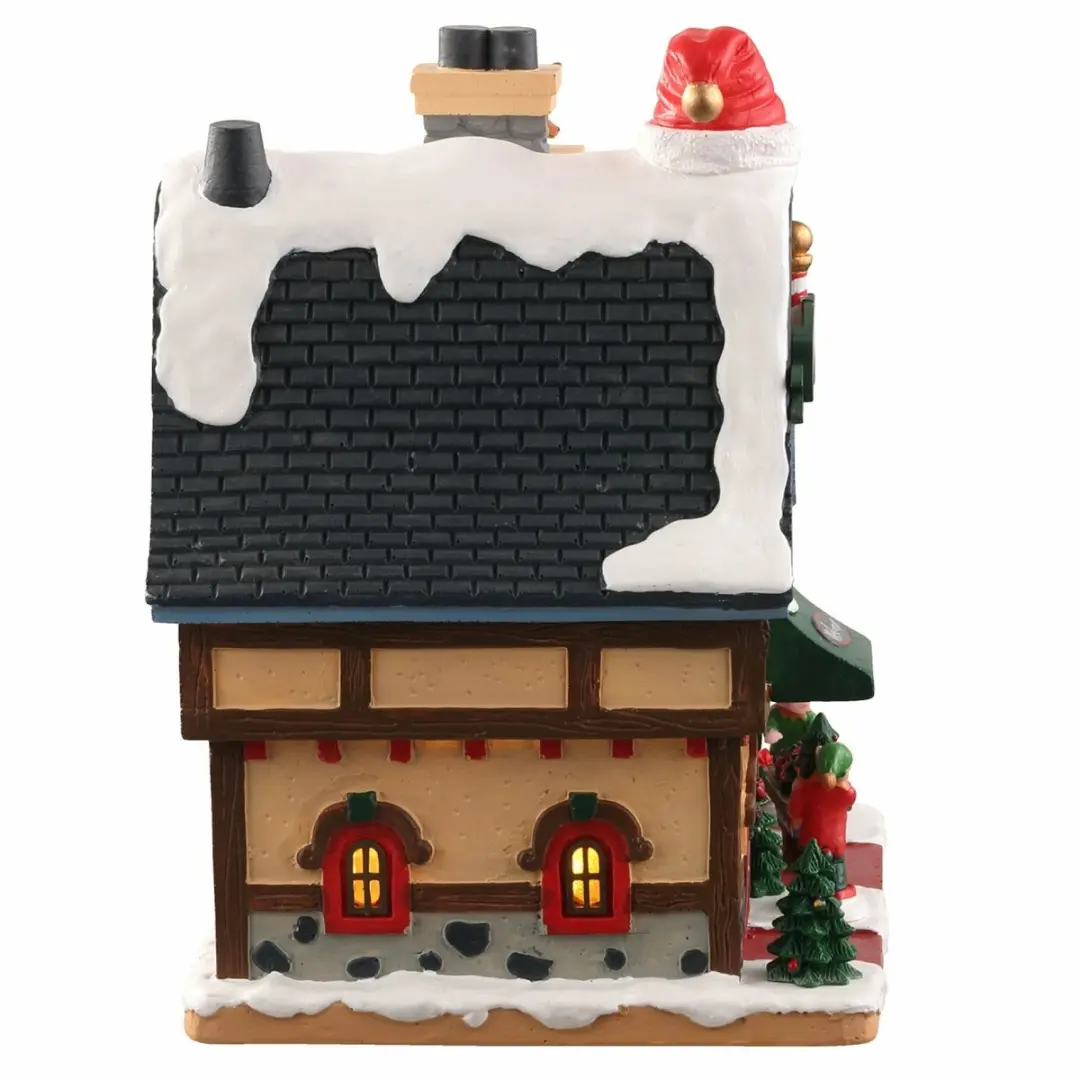 Lemax North Pole Nursery Verlicht Gebouw - Exclusief Adapter