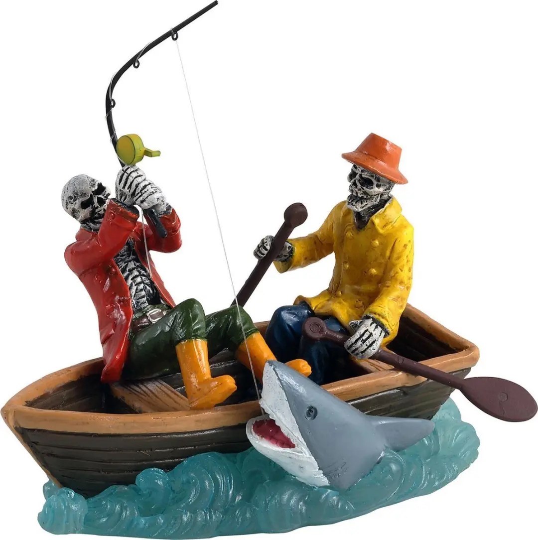 Lemax Dead In The Water Kersthuisje