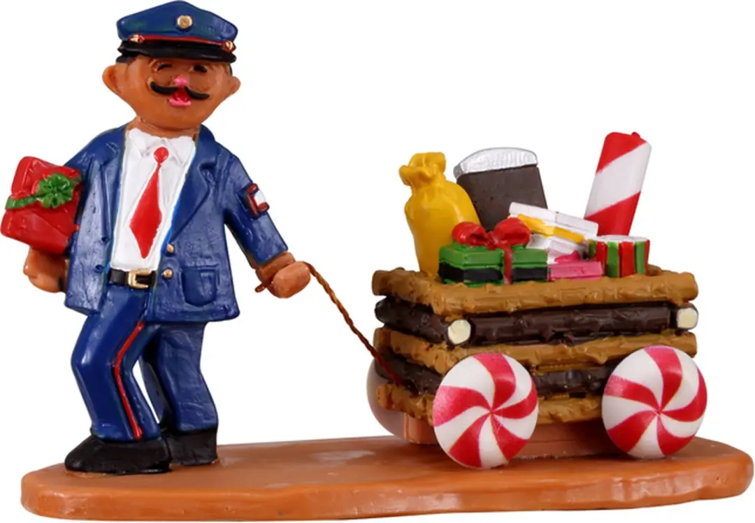 Lemax Gingerman Post Kersthuisjes & Kerstdorpen