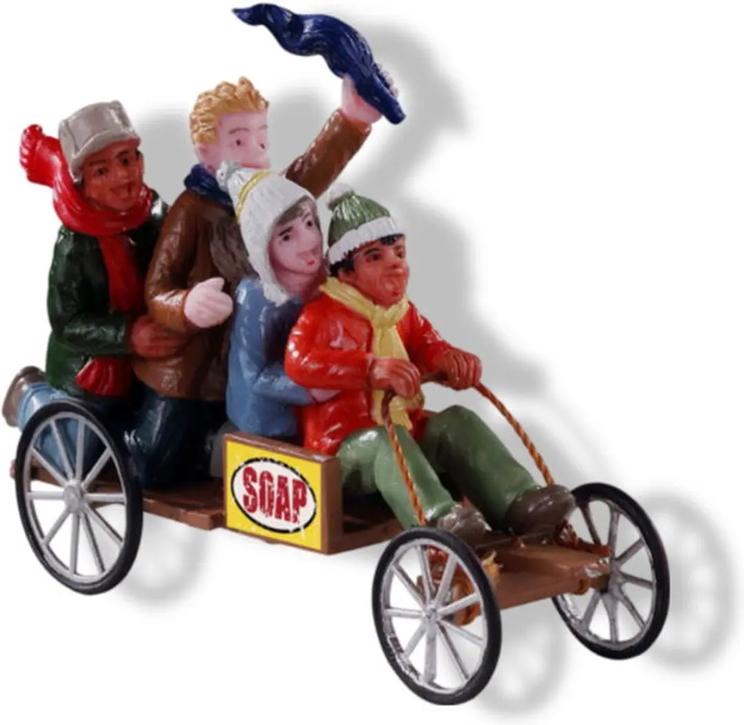 Lemax Go-cart Racers Kersthuisjes