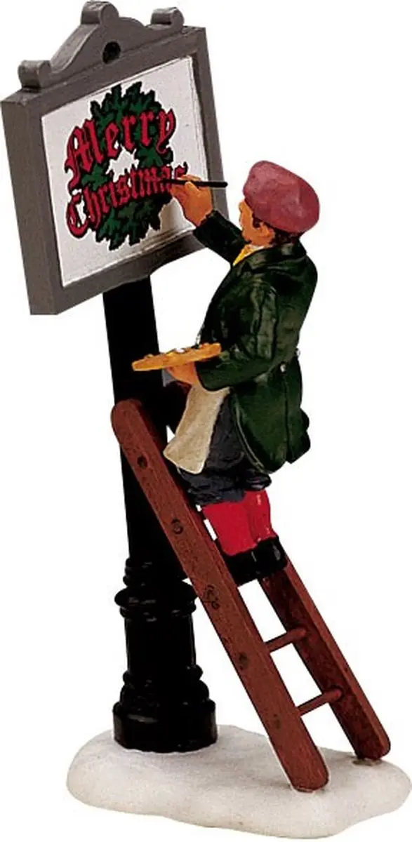 Lemax Sign Painter Kersthuisjes & Kerstdorpen - Neutraal