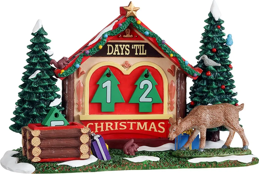 Lemax Countdown 'Til Christmas Tafelstuk - Meerkleurig