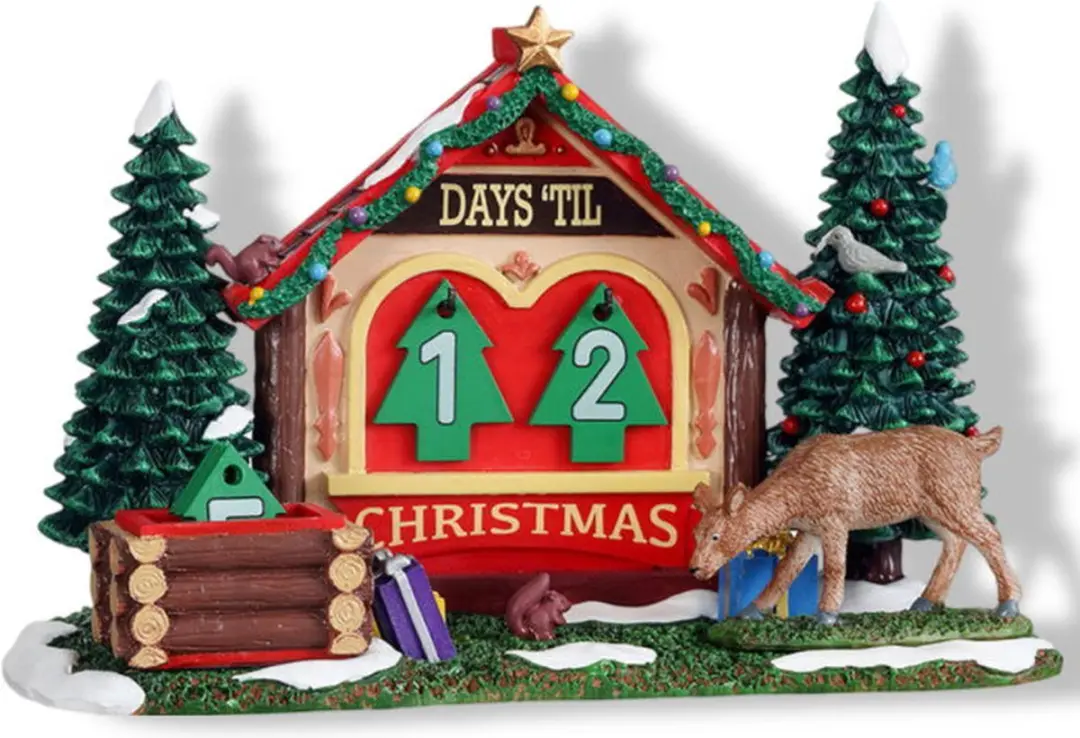 Lemax Countdown 'Til Christmas Tafelstuk - Meerkleurig