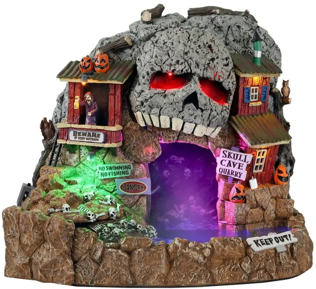 Lemax Skull Cave Quarry Kersthuisje - Mix