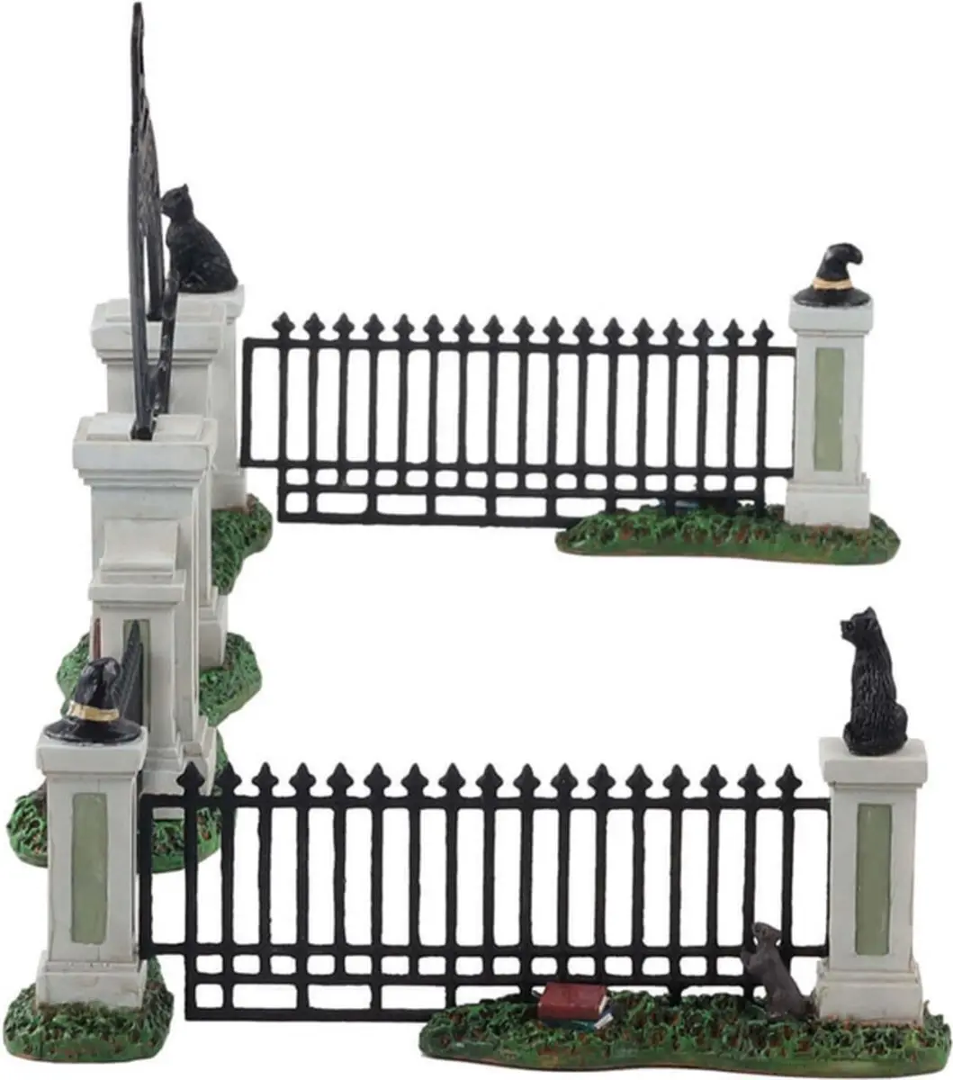 Lemax Witch Gate Set van 5 - Kersthuisjes Mix