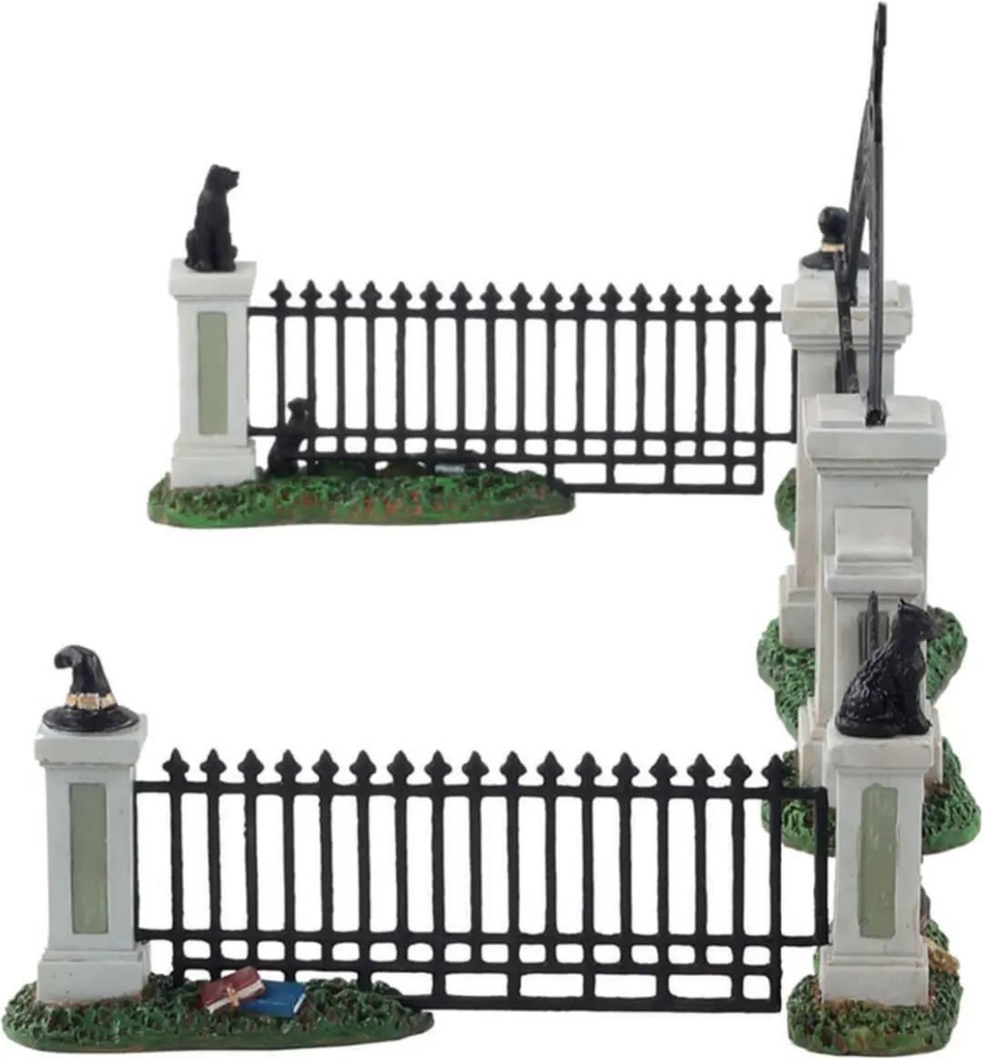 Lemax Witch Gate Set van 5 - Kersthuisjes Mix