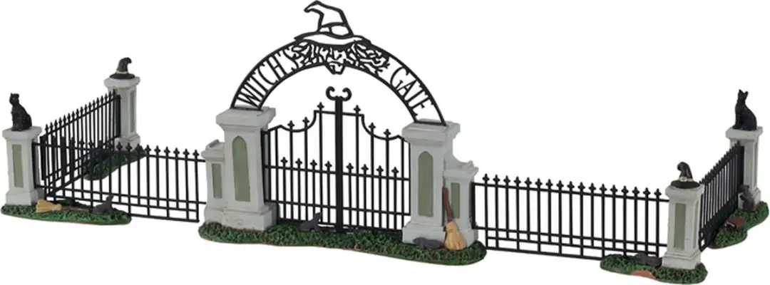 Lemax Witch Gate Set van 5