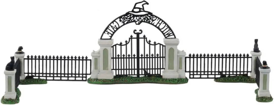 Lemax Witch Gate Set van 5 - Kersthuisjes Mix