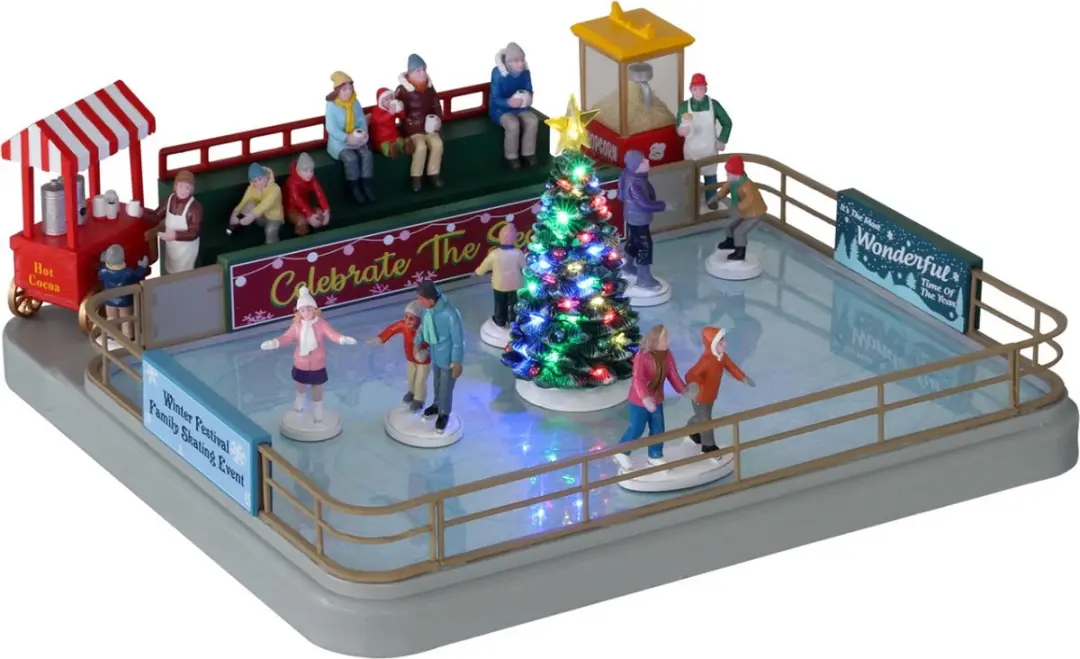Lemax Outdoor Skating Rink