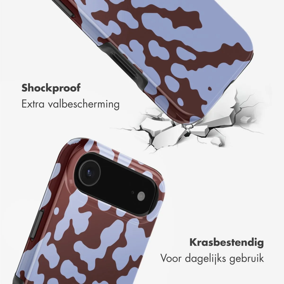 Selencia Hoesje iPhone 17 Air MagSafe Moo'd Lavender Glow