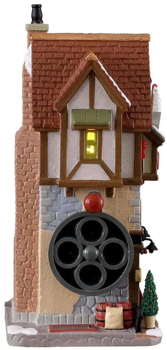 Lemax The Coffee Bean Grinder Verlicht Gebouw - Neutraal