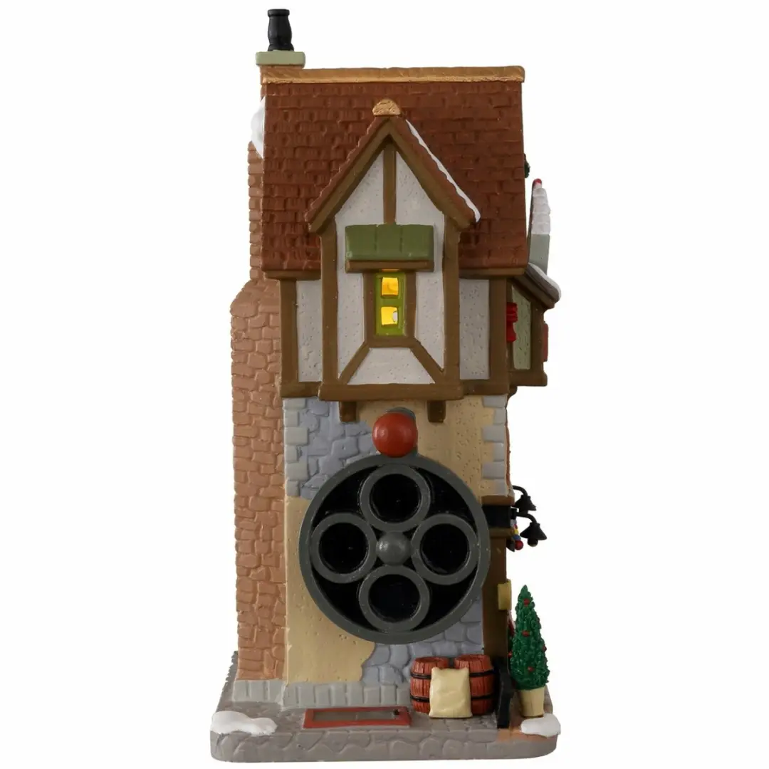 Lemax The Coffee Bean Grinder Verlicht Gebouw - Neutraal