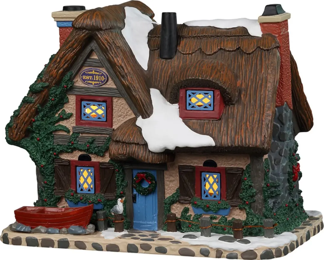 Lemax English Seaside Cottage Kersthuisje