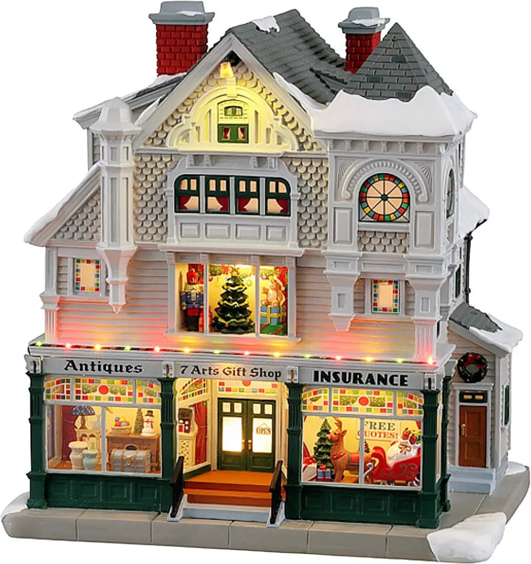 Lemax Rockwell Antique & Gift Shop
