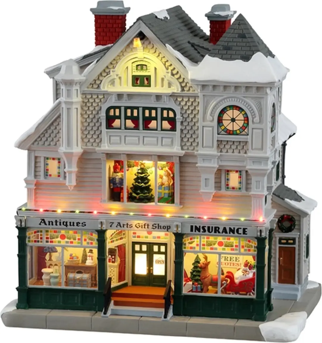 Lemax Rockwell Antique & Gift Shop - Multi