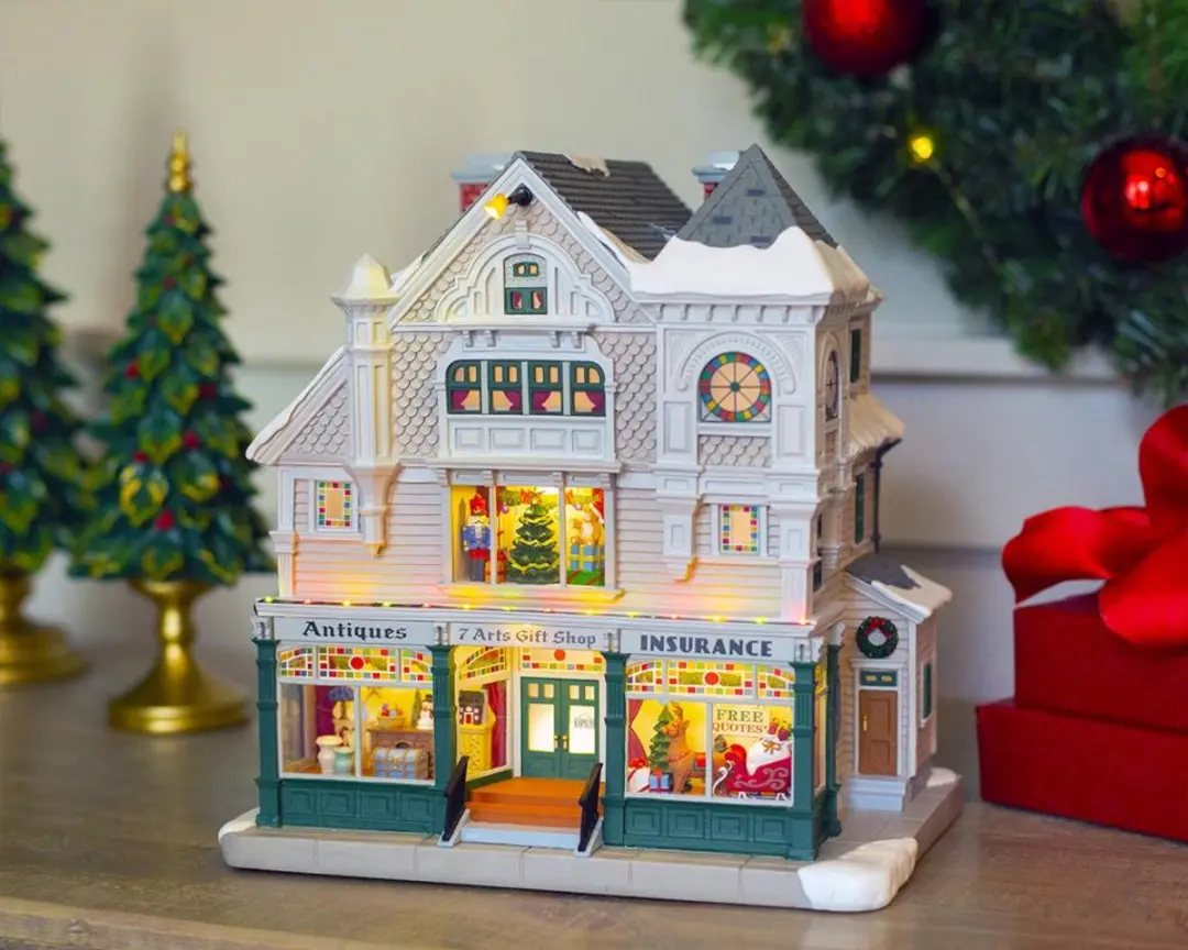 Lemax Rockwell Antique & Gift Shop - Multi