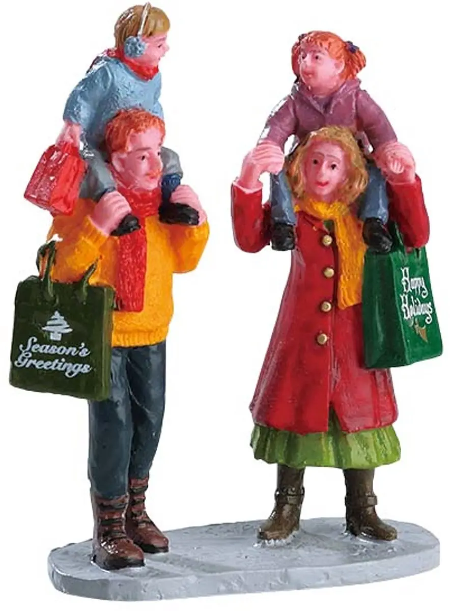 Lemax Family Christmas Shopping