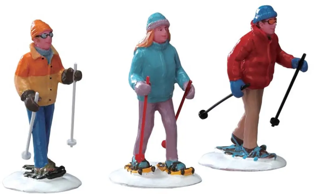 Lemax Snowshoe Walkers