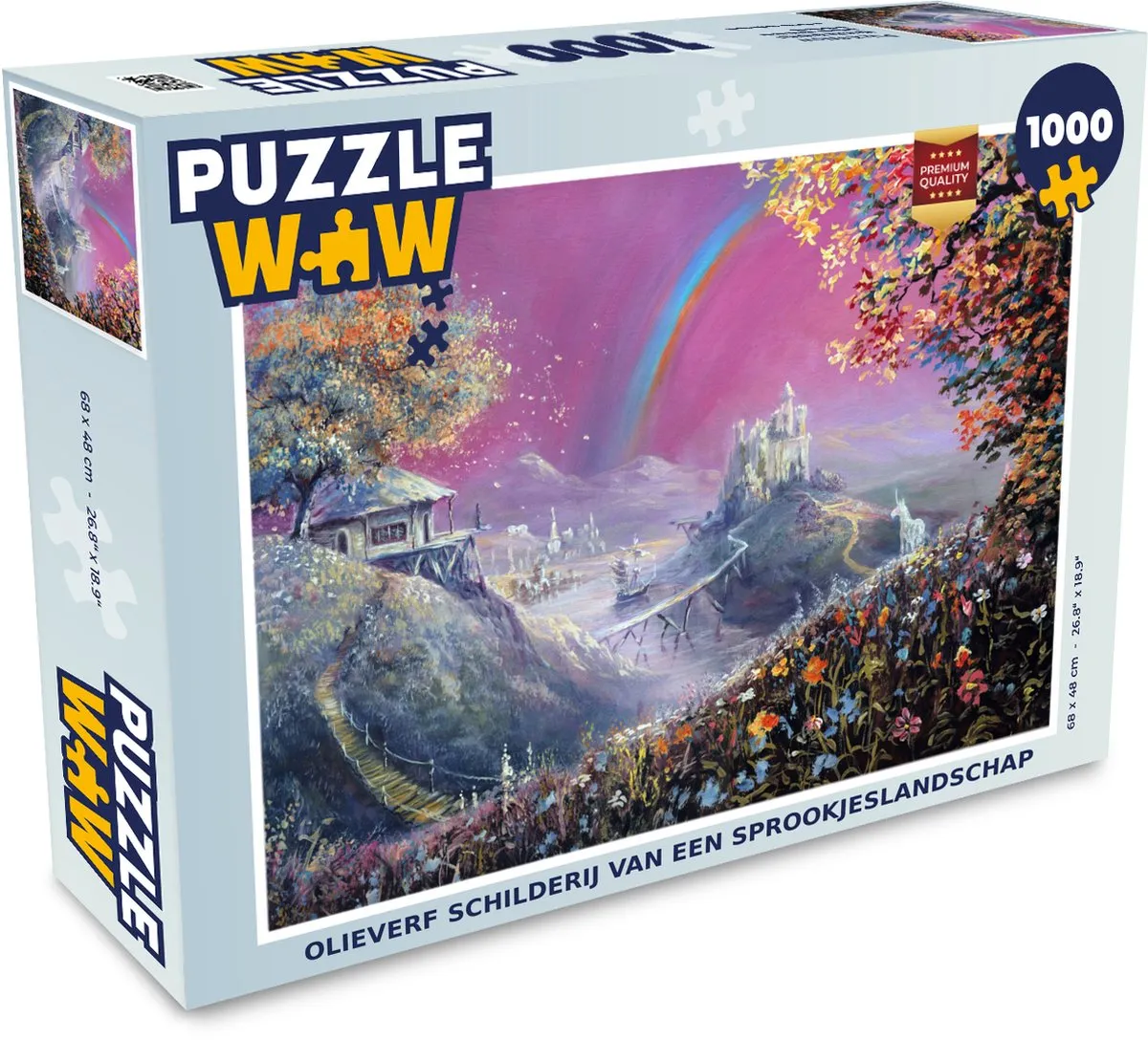 PuzzleWow Legpuzzel 1000 Stuks