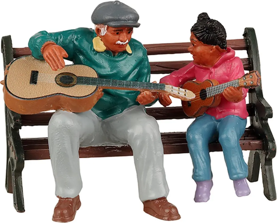 Lemax The Music Lesson Kersthuisje